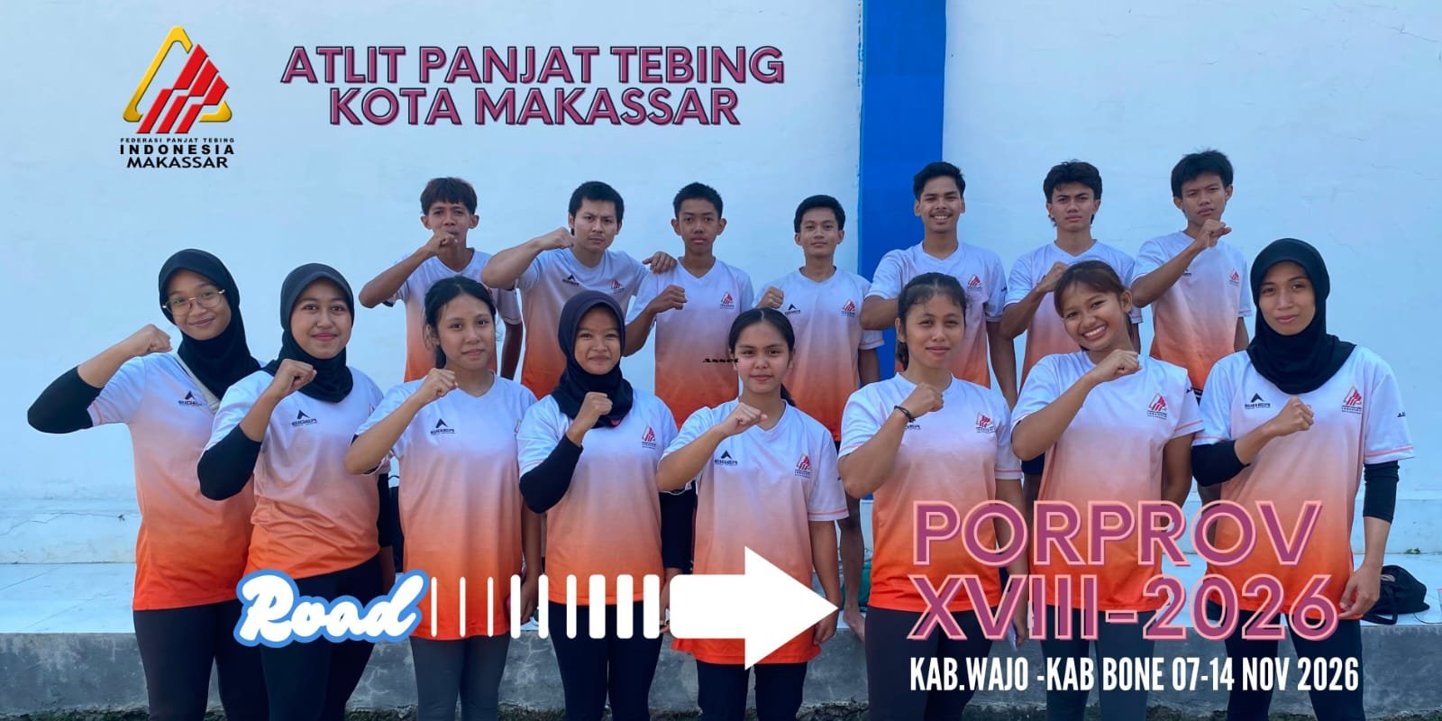 FPTI Makassar Tempa Fisik Ketat di Bawah Program TC Mandiri KONI