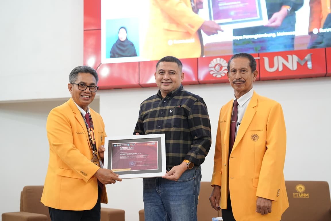 Sambut Maba Teknik UNM, Wali Kota Munafri: Jadikan Makassar Ruang Tumbuh dan Berkarya bagi Anak Muda