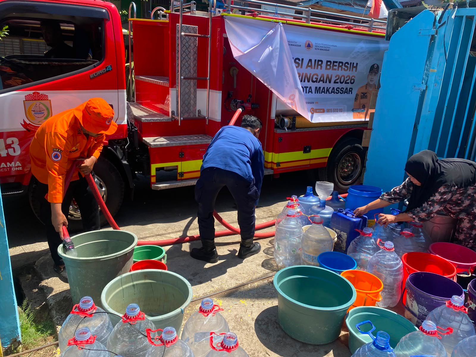 Hadapi El Nino, BPBD Makassar Geser Paradigma: Dari Sekadar Distribusi Air Menuju Kemandirian dan Ketangguhan Warga