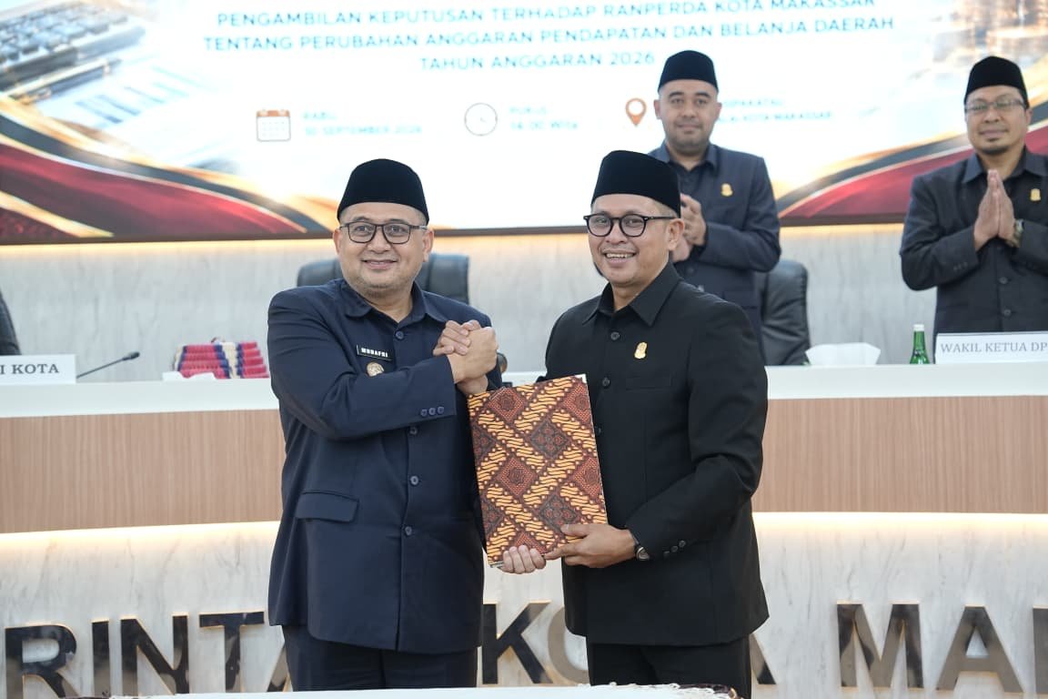 Took! APBD-P Makassar Rp5,26 Triliun Resmi Disahkan