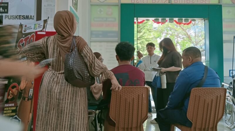 atrean pasien puskesmas makkasau makassar