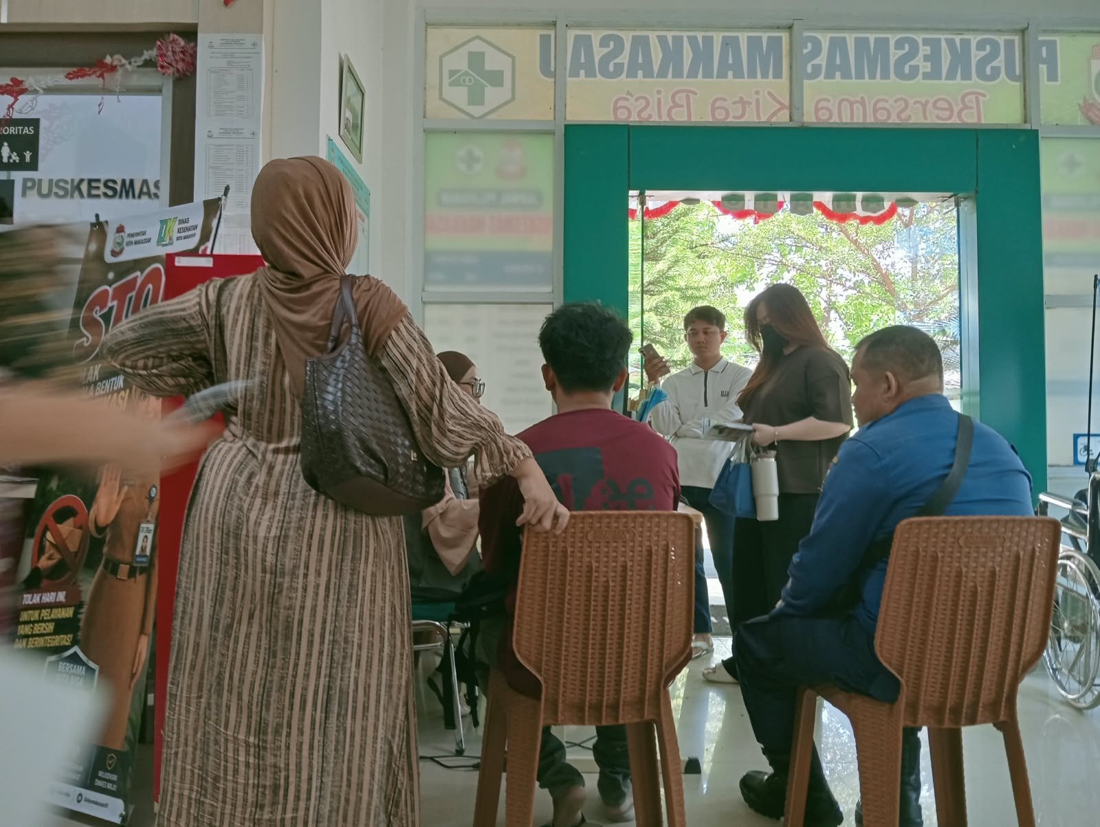 Gangguan Sistem BPJS di Puskesmas Makkasau Bikin Panik, Pasien Terpaksa Antre Offline